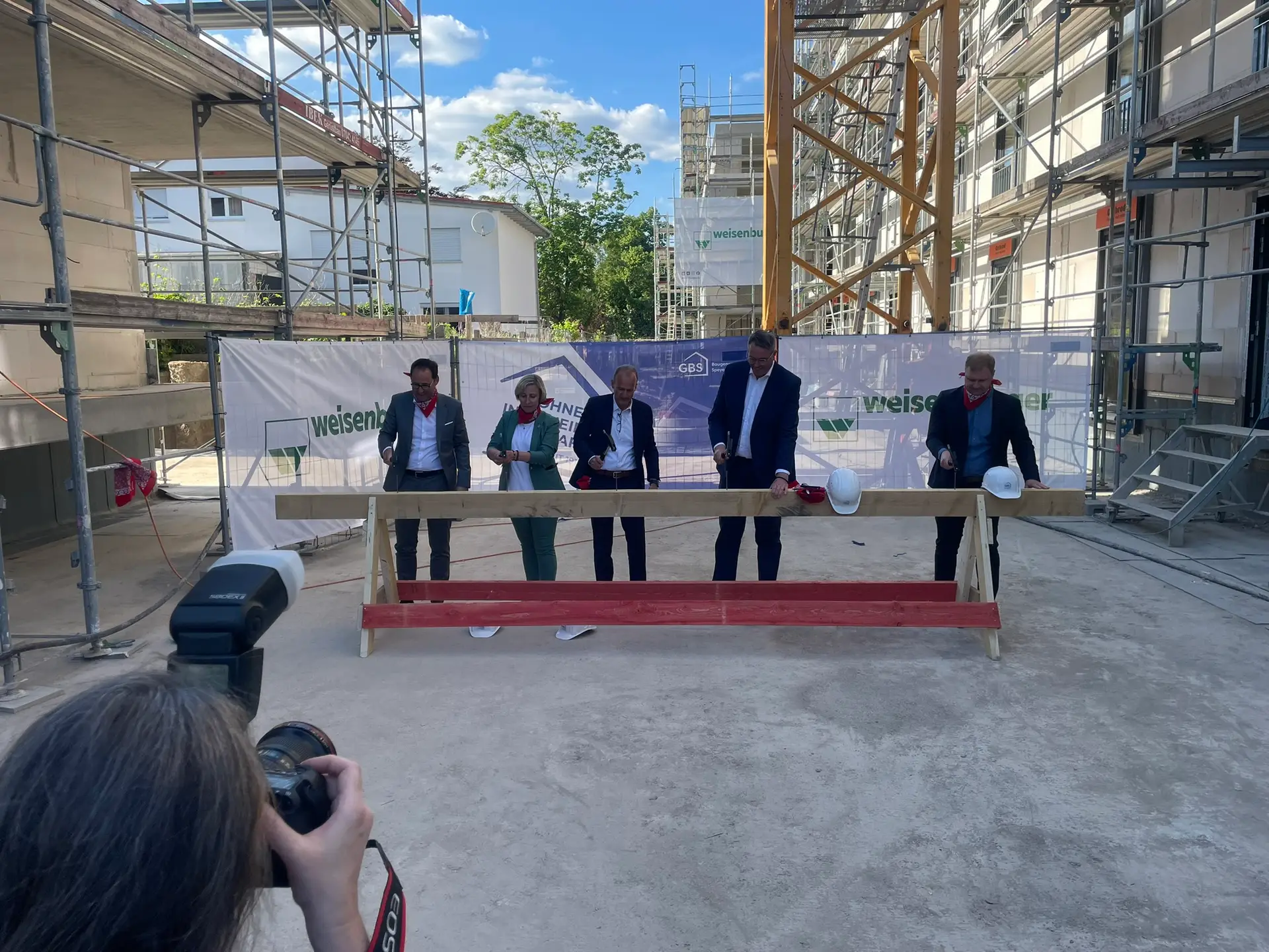 Richtfest GBS Speyer 2025