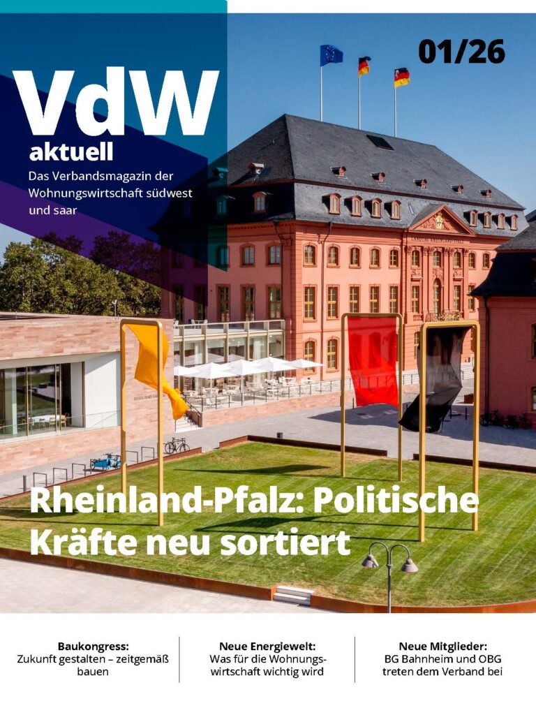 Titelseite VdW aktuell 1/2026